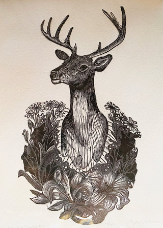 Remember Me Trophy I: Stag (Print)