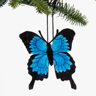 Butterfly Ornament - Blue