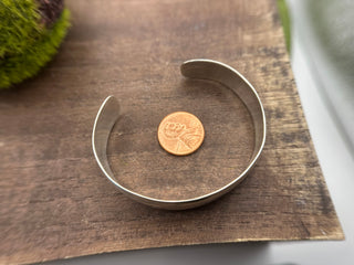 Hammered Half Cuff