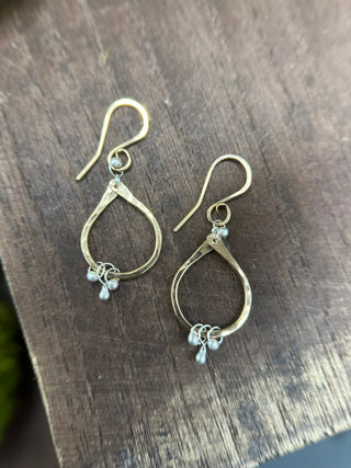 Petal Drop Earrings - GF