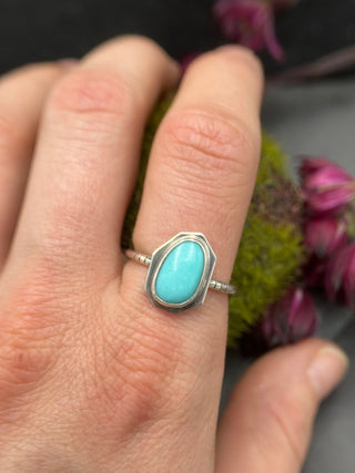 Turquoise Edge Ring