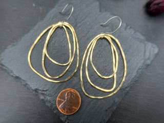 Flutter Hoop Earrings