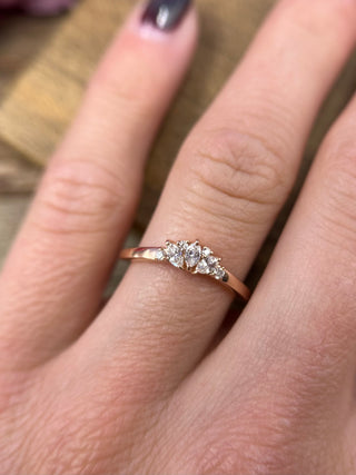 Diamond Contour Crown Band