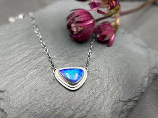Australian Opal Orbit Necklace