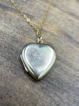 Vintage Vermeil Heart Locket