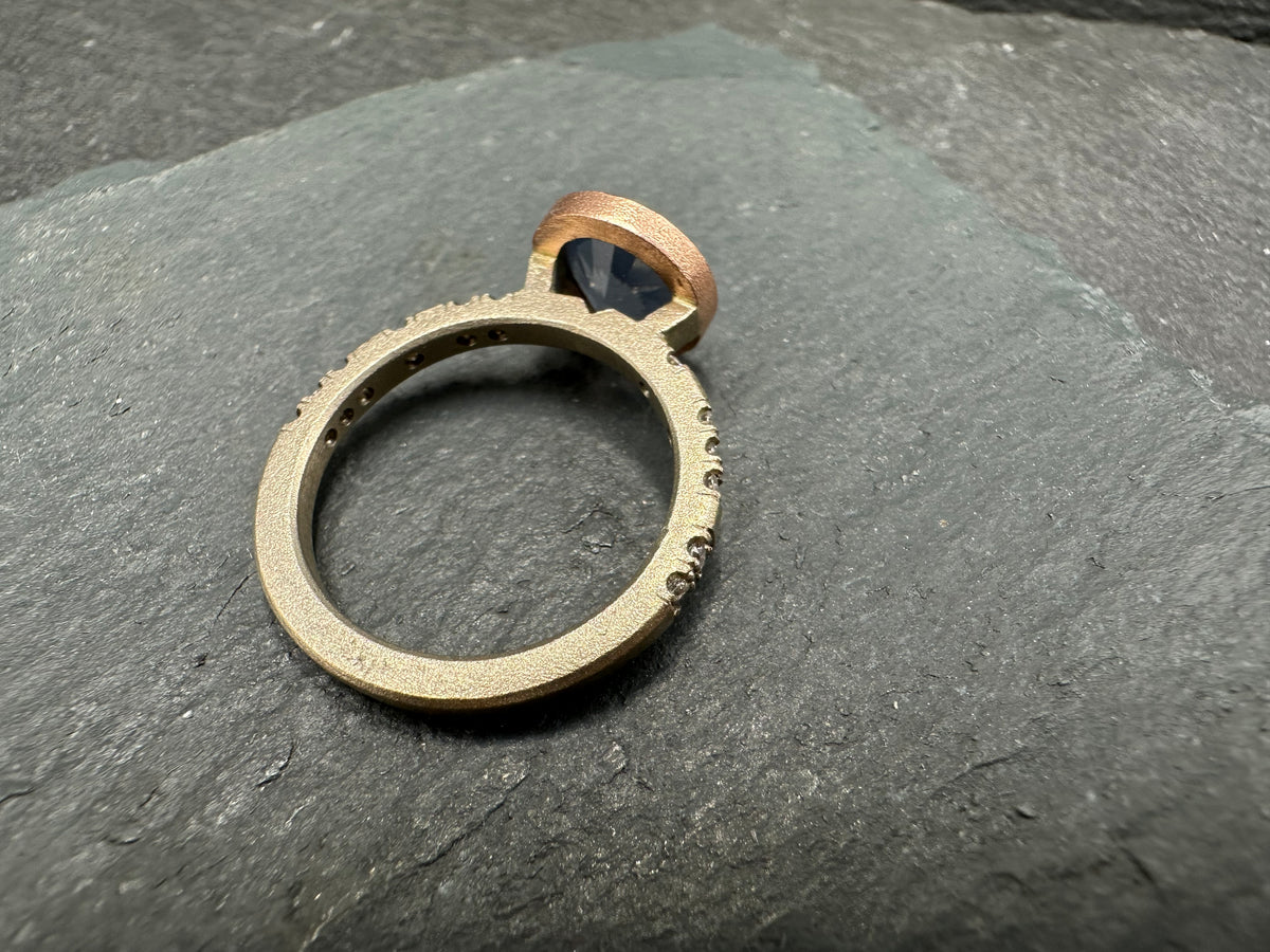 Sapphire Confetti Ring