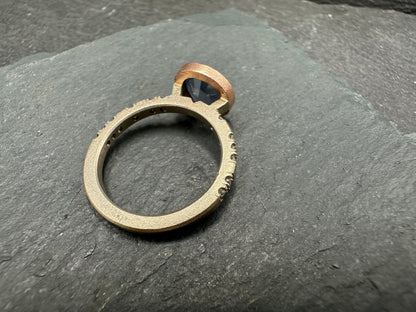 Sapphire Confetti Ring