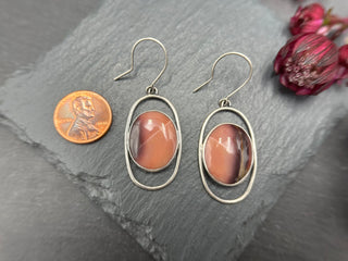 Mookaite Jasper Halo Dangles