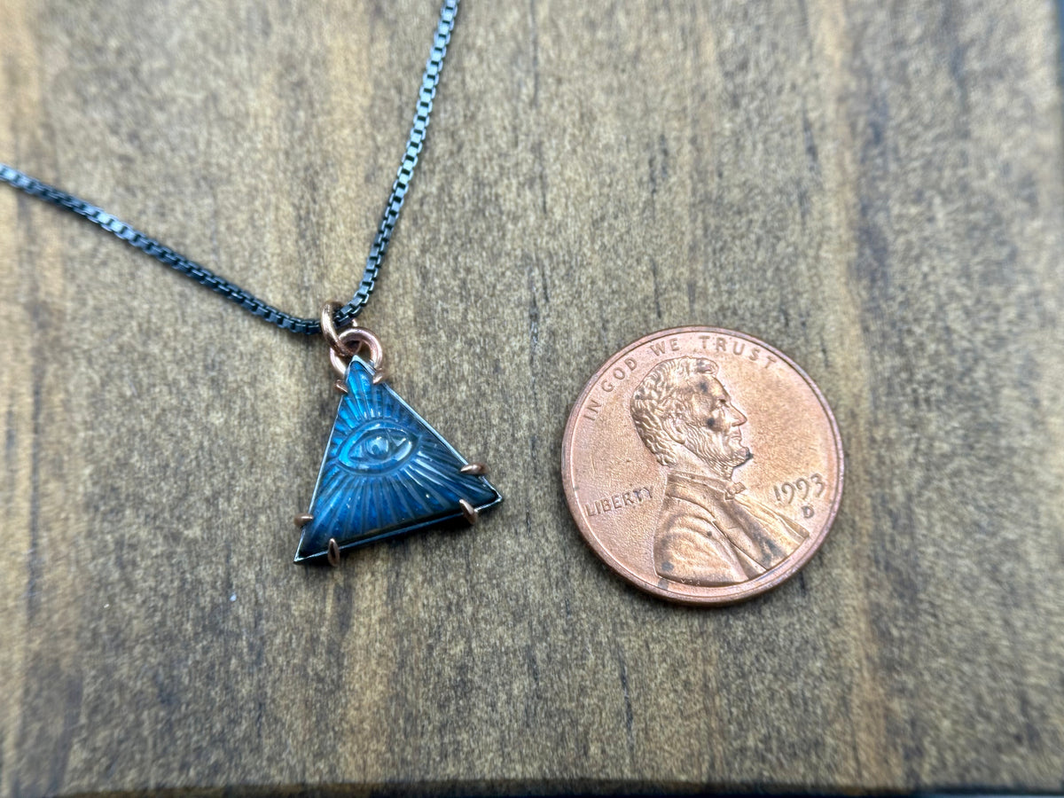 Labradorite Oracle Pendant