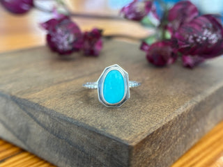 Turquoise Edge Ring