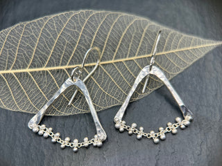 A-Frame Earrings - Sterling Silver