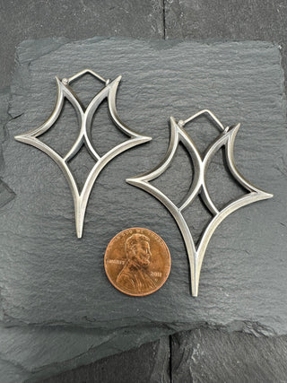 Gothic Blade Tracery Earrings