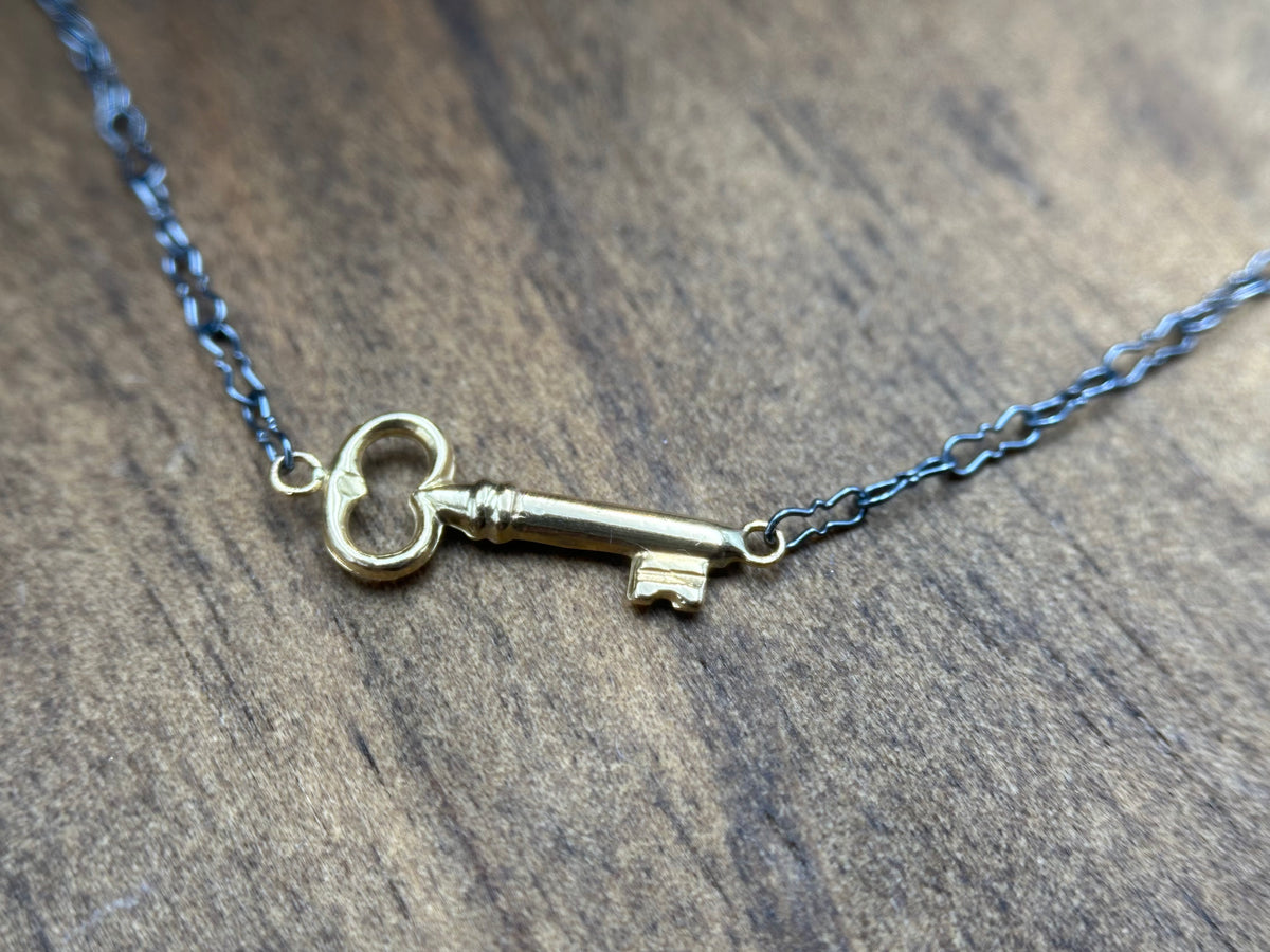 Gold Key Necklace