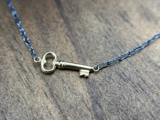 Gold Key Necklace