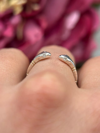 Twin Snake Ring