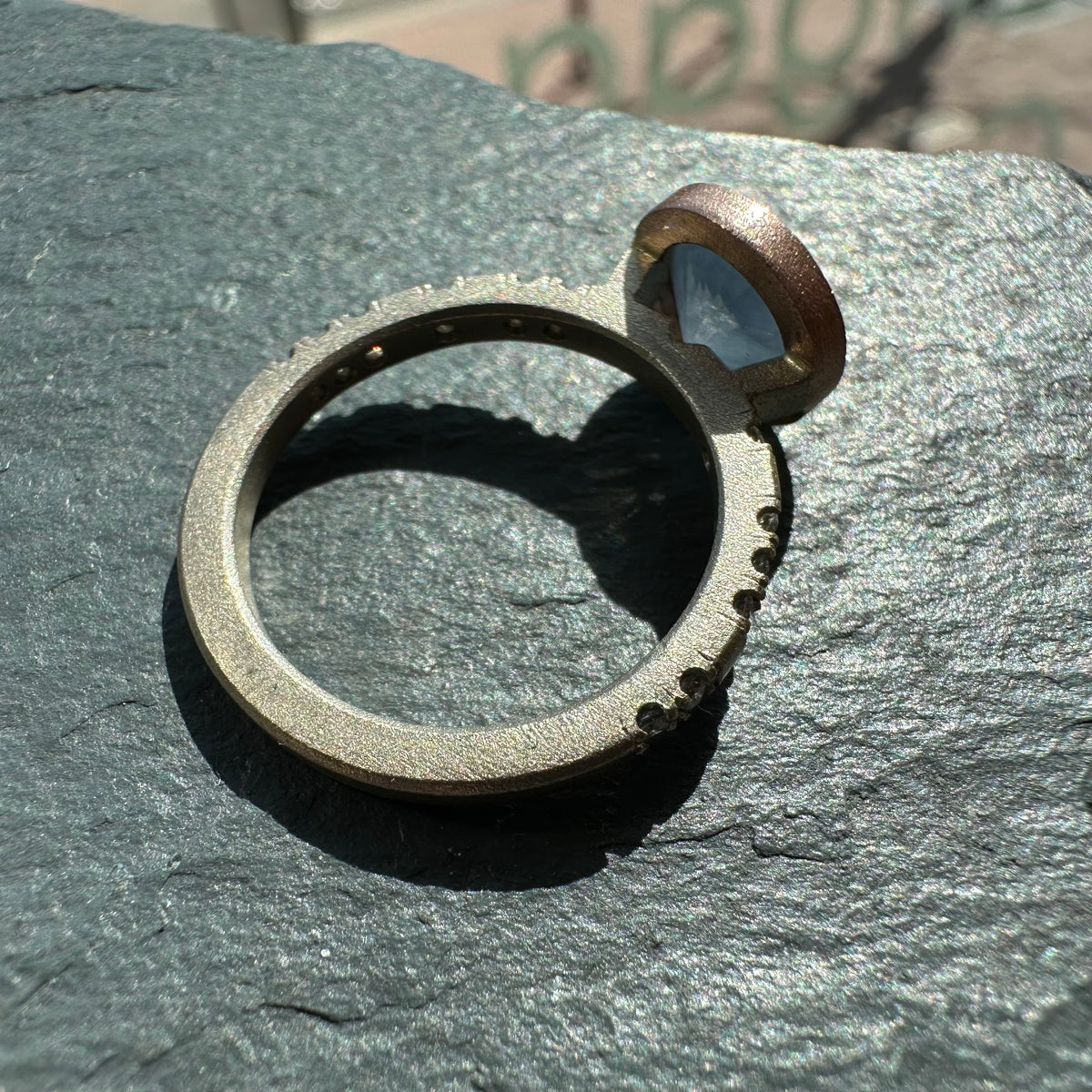Sapphire Confetti Ring