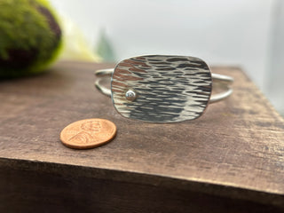 Hammered Plate Cuff