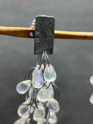 Moonstone Tangle Earrings