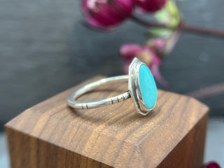 Turquoise Edge Ring