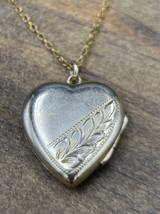 Vintage Vermeil Heart Locket