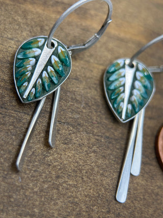 Philodendron Earrings