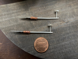 Wolf Princess Spear Earrings