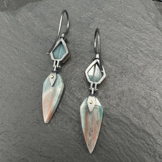 Larsonite Jasper Earrings