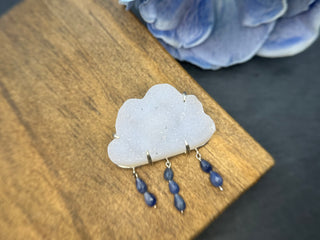 April Showers Brooch