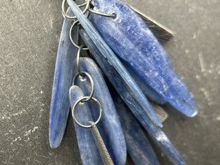 Kyanite Carved Cluster Necklace