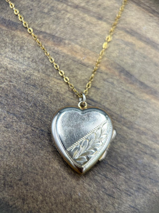 Vintage Vermeil Heart Locket