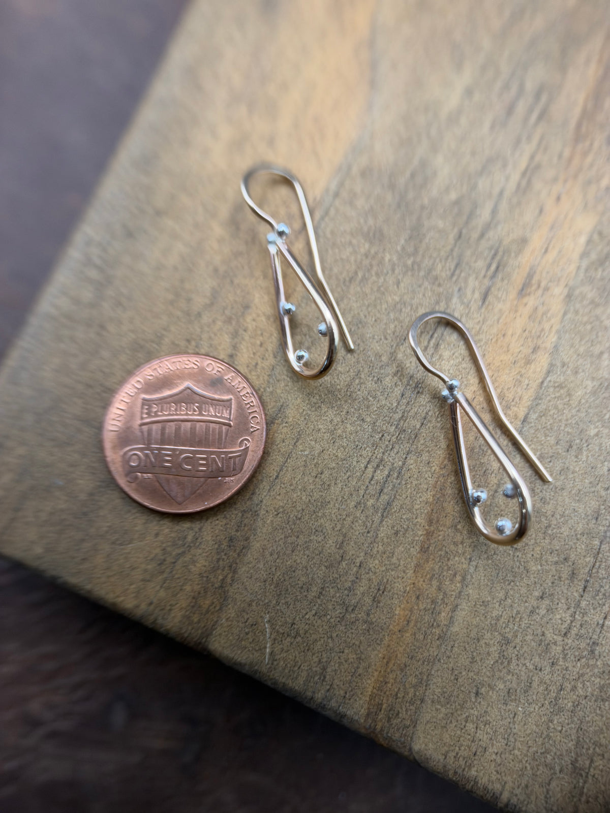 Raindrop Earrings-S-GF