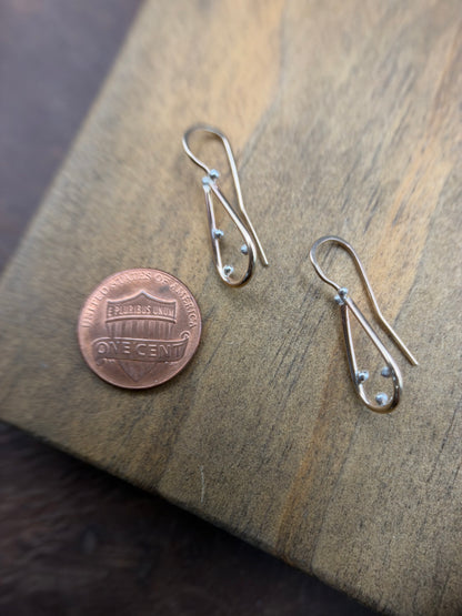 Raindrop Earrings-S-GF