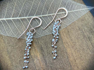 Wisteria Caviar Earrings - M - RS