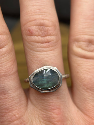 Labradorite Edge Ring