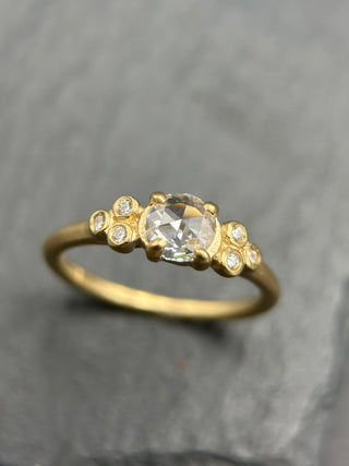 Rose Cut Diamond Ring