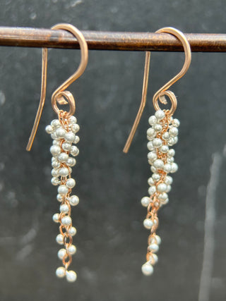 Wisteria Caviar Earrings - M - RS