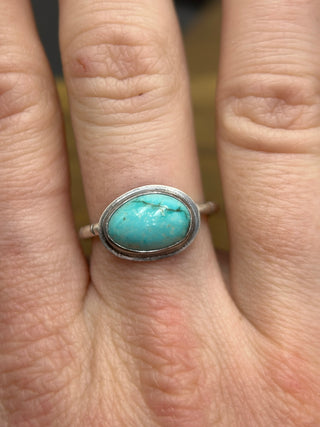 Turquoise Edge Ring