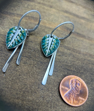 Philodendron Earrings