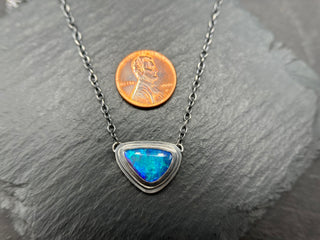 Australian Opal Orbit Necklace