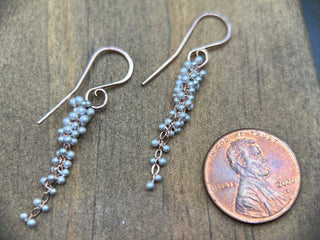 Wisteria Caviar Earrings - M - RS