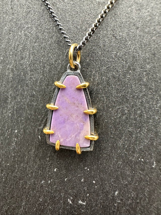 Purple Jade Pendant