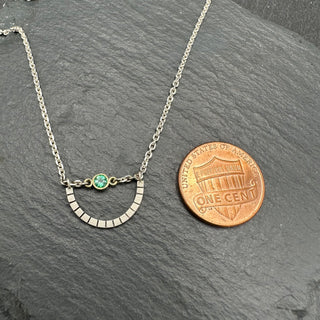 Emerald Sunrise Necklace