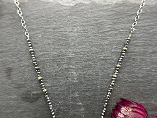 Beaded Variscite Orbit Necklace