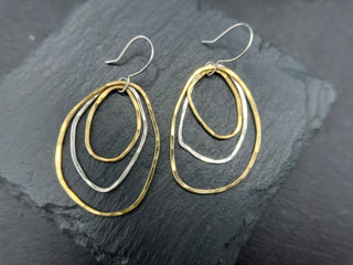 Midi Flutter Hoop Earrings