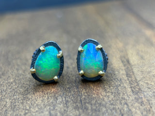 Ethiopian Opal Earrings