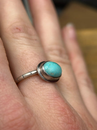 Turquoise Edge Ring