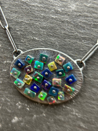 Opal Mosaic Necklace