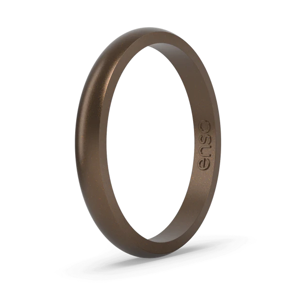 Elements Classic Halo Silicone Ring - Meteorite