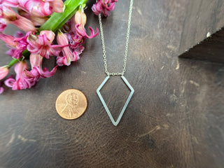 Geo Ring Holder Necklace