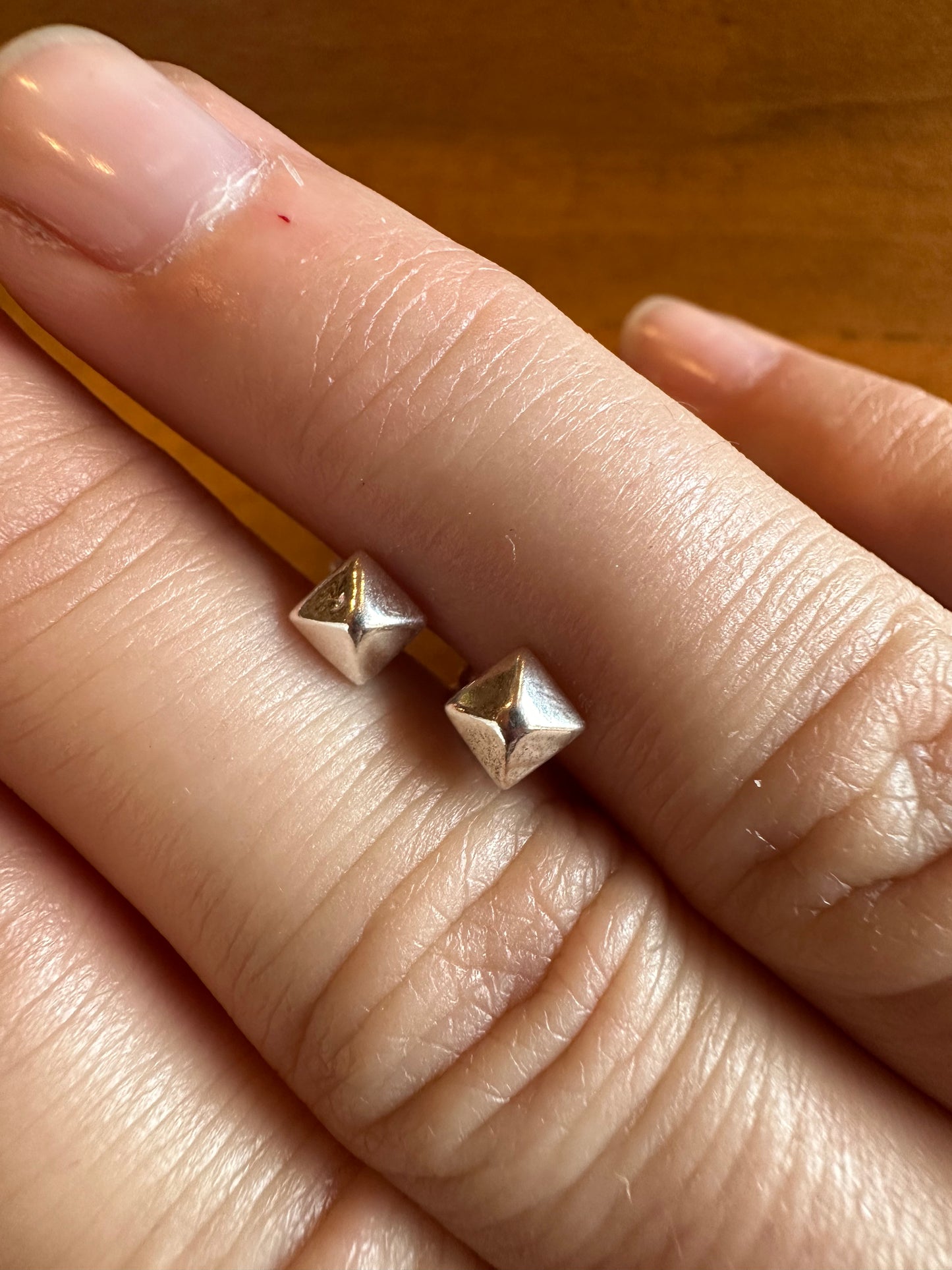 Corner Cube Earrings